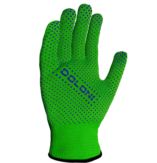 Рукавички трикотажні з ПВХ крапкою, Лайт 4409 Долоні розмір 9